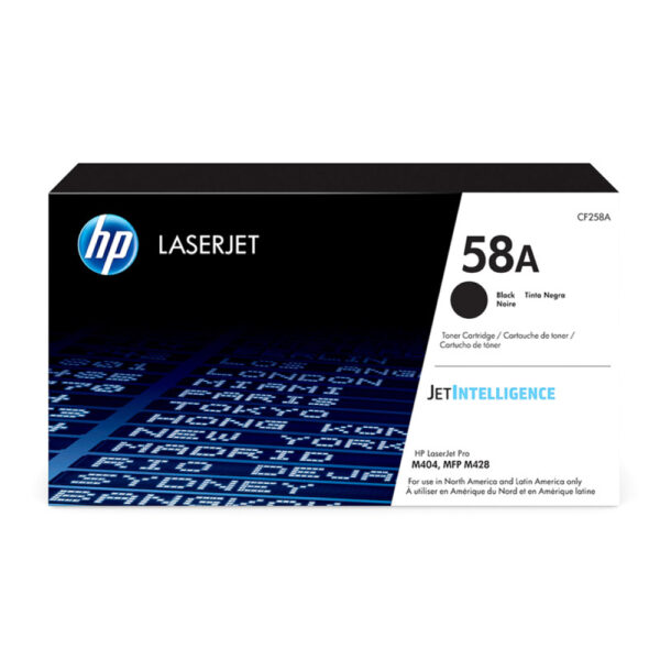 TONER HP 58A (CF258A) NEGRO