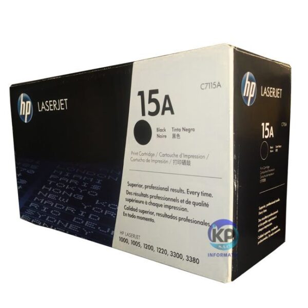 Tóner HP 15A C7115A negro
