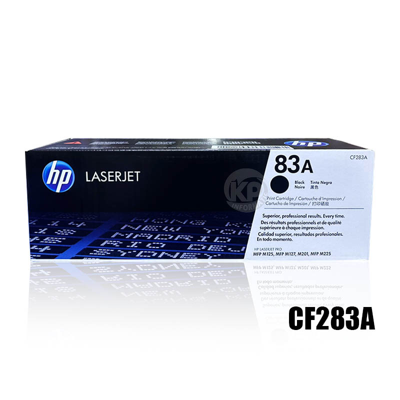HP CF283A / 83A Cartucho Reciclado De Tóner Para Impresoras Hp Laserjet Pro MFP M125 Y M127
